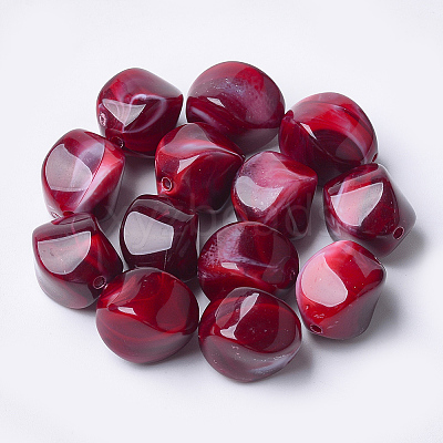 Acrylic Beads LS-X-OACR-T007-08E-1