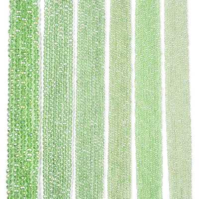 Electroplate Glass Beads Strands LS-EGLA-A044-T3mm-B09-1