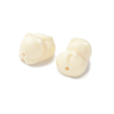 Natural Tagua Beads Jewelry Findings WOOD-V001-02-1