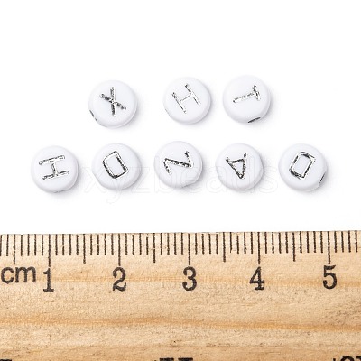 Plating Acrylic Beads X-PACR-Q112-07B-1
