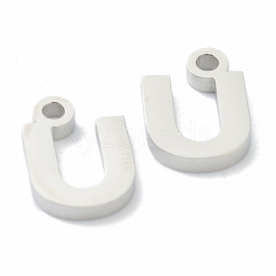 Non-Tarnish 304 Stainless Steel Charms STAS-G244-01U-1