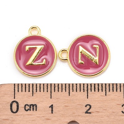 Golden Plated Alloy Enamel Charms ENAM-S118-08Z-1