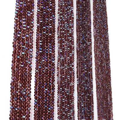 Electroplate Glass Beads Strands LS-EGLA-A044-T4mm-L13-1