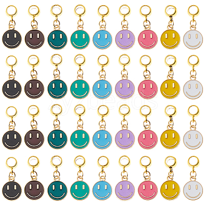 Alloy Enamel European Dangle Charms PALLOY-FH00111-1