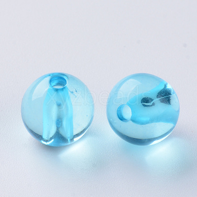 Transparent Acrylic Beads MACR-S370-A10mm-1