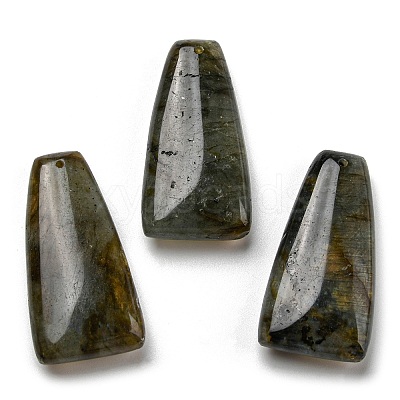 Natural Labradorite Pendants G-M405-11-1