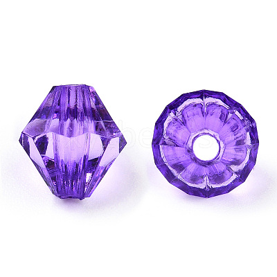 Transparent Acrylic Beads TACR-S146-8mm-33-1