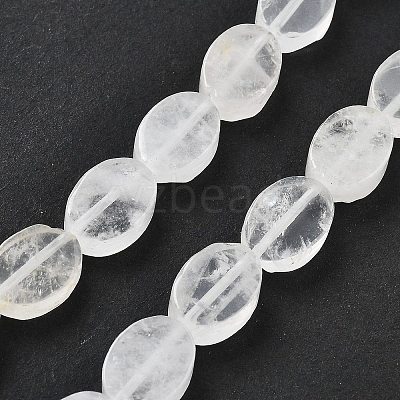 Natural Quartz Crystal Beads Strands G-P559-B12-01-1