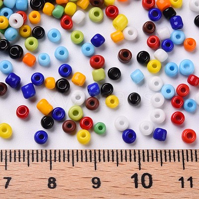 8/0 Glass Seed Beads SEED-US0003-3mm-51-1