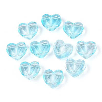 Transparent Glass Beads GLAA-T028-03C-1