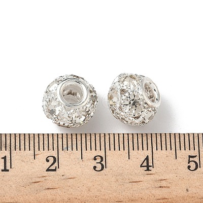 Brass Rhinestone Beads KK-A267-03C-01S-1