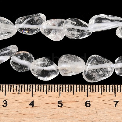 Natural Quartz Crystal Beads Strands G-K395-B01-02-1