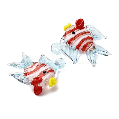 Handmade Lampwork Pendants LAMP-I031-01D-1