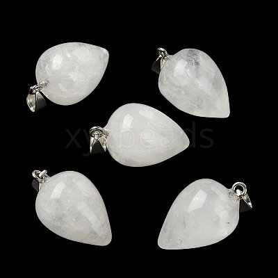 Natural Quartz Crystal Pendants GG-K002-13V-1