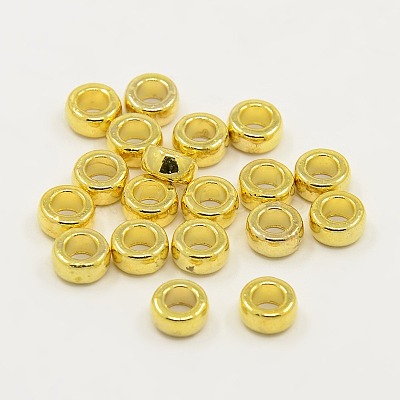 Tibetan Style Alloy Beads TIBEB-Q004-G-LF-1