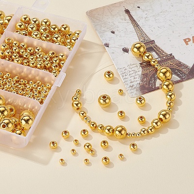 497Pcs 5 Style ABS Plastic Beads OACR-YW0001-10A-1