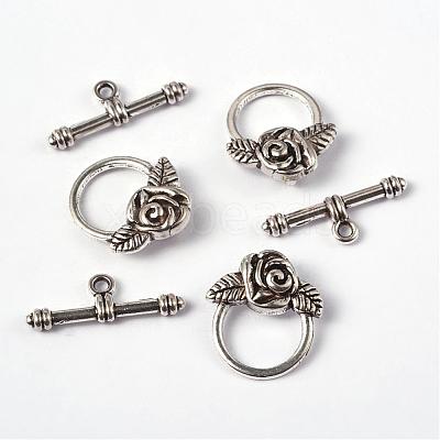 Tibetan Style Toggle Clasps LF0026Y-NF-1