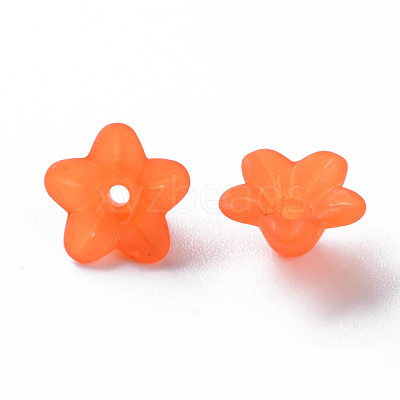 Transparent Acrylic Beads PL554-06-1
