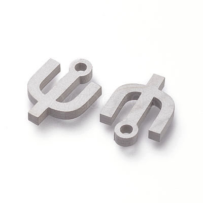 Tarnish Resistant 304 Stainless Steel Pendants STAS-A045-14P-1