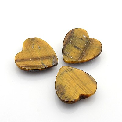 Natural Tiger Eye Cabochons G-P021-04-1