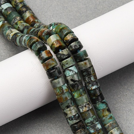 Natural African Turquoise(Jasper) Beads Strands G-Z006-C40-1
