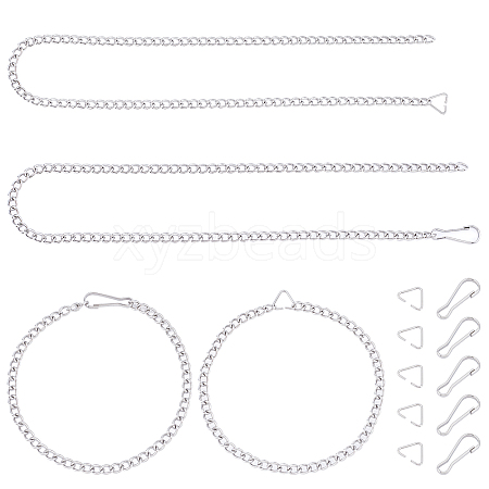 Unicraftale DIY 304 Stainless Steel Chain Garment Decoration Making Kits DIY-UN0002-39P-1