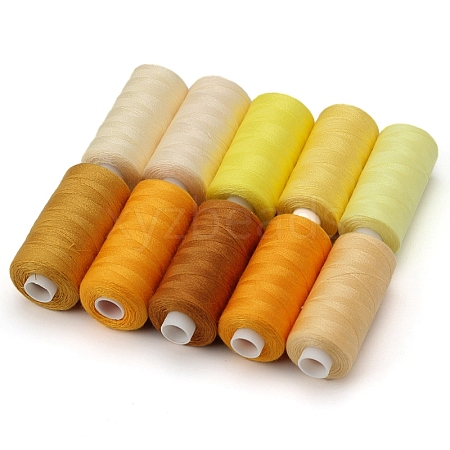 10 Colors Polyester Sewing Thread PW-WG4C286-10-1