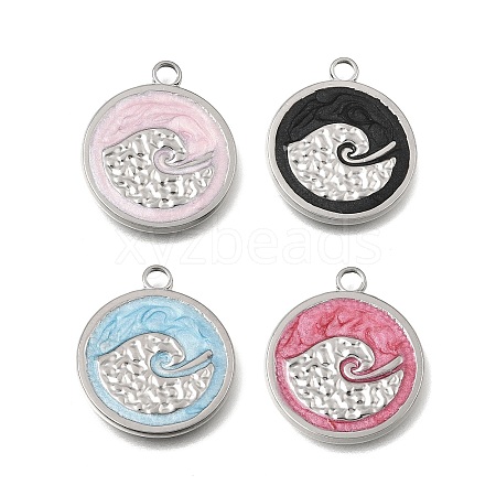 304 Stainless Steel Pendants STAS-N108-84P-1