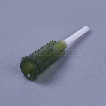 Plastic Fluid Precision Blunt Needle Dispense Tips TOOL-WH0117-11F-1