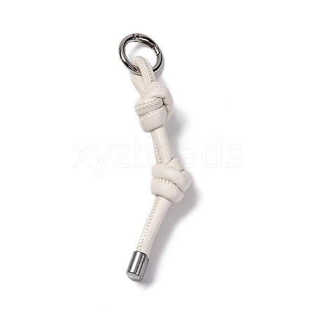 Imitation Leather Keychain KEYC-K023-02P-07-1