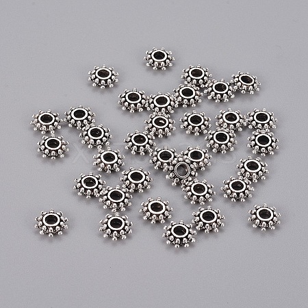Tibetan Style Spacer Beads LS-LFH10384Y-NF-1