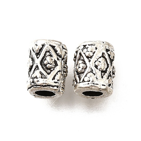 Tibetan Style Alloy Beads TIBE-L008-39AS-1