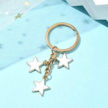 Star Alloy Enamel Keychain KEYC-YW00144-05-1