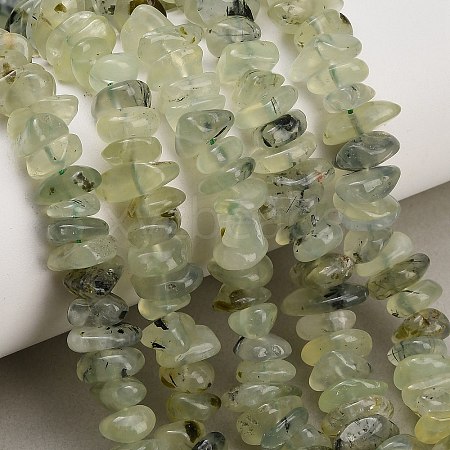 Natural Prehnite Beads Strands GG-CBAC61B-C02-01-1