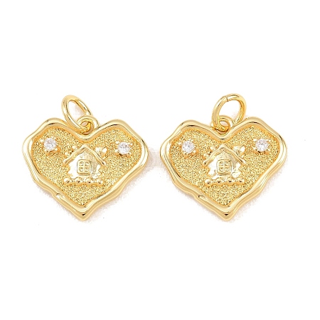 Brass Pendants KK-B167-06G-1