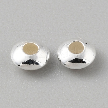 925 Sterling Silver Spacer Beads LS-STER-WH0015-01B-S-1