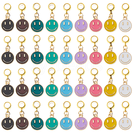 Alloy Enamel European Dangle Charms PALLOY-FH00111-1