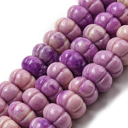 Synthetic Coral Dyed Beads Strands CORA-P008-07D-1