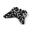 Butterfly Shaped Handmade Polymer Clay Rhinestone Beads CLAY-T023-23D-2