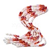 Electroplate Glass Beads Strands EGLA-P065-02A-06-1