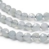 Natural Aquamarine Beads Strands G-E411-19E-4mm-01-4