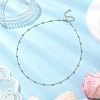 304 Stainless Steel Ball Cable Chain Necklaces NJEW-JN05166-01-1