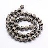 Natural Dalmatian Jasper Round Bead Strands G-J303-19-10mm-2