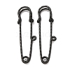 304 Stainless Steel Safety Pins Brooch Findings STAS-C181-01E-B-1