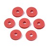 Handmade Polymer Clay Beads CLAY-R067-6.0mm-B30-2