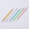 UV Gel Painting Nail Art Dotting Pen X-MRMJ-WH0002-03-1