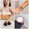 10Pcs Preserved Rose Pendants KY-TA0001-62-8