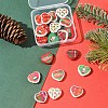 20Pcs Christmas Printed Opaque Acrylic Beads OACR-FS0002-53A-7