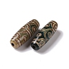 Tibetan Style dZi Beads TDZI-E004-12-5