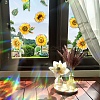 Flower Rainbow Prism Electrostatic Window Stickers PW-WG7FA2F-01-6